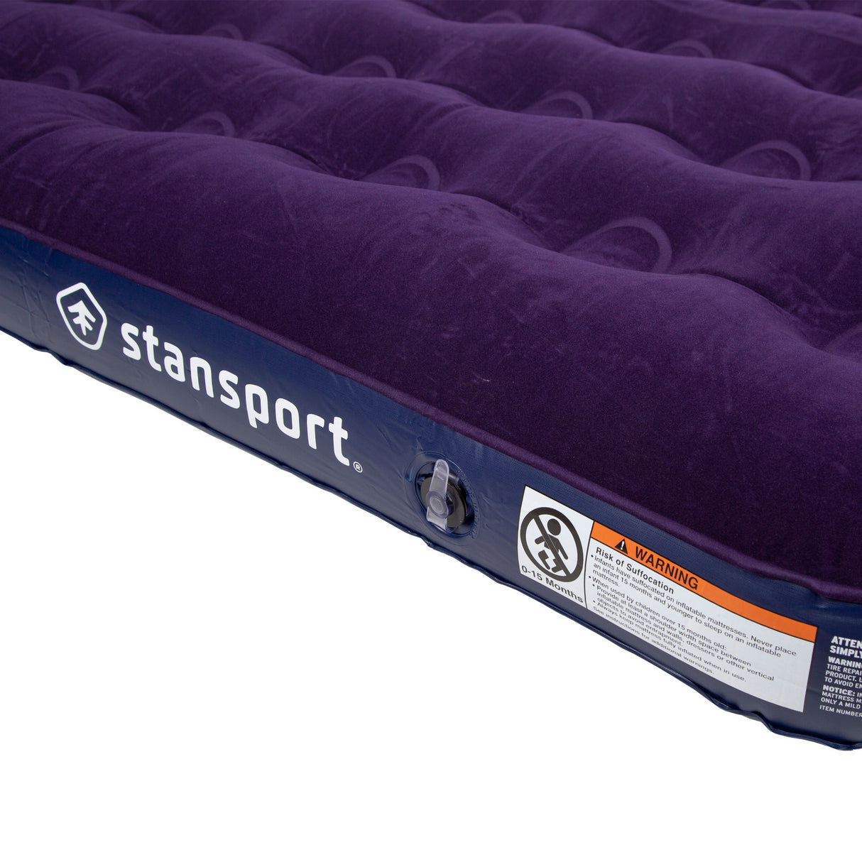 STANSPORT AIR BED - TWO SIZES : TWIN AND QUEEN