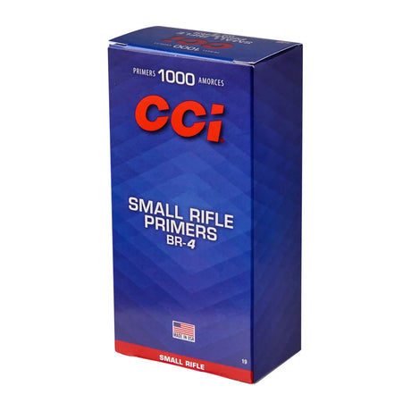 CCI 0019 BENCH REST 4 SMALL RIFLE PRIMERS(1000)