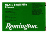 REMINGTON X22606 CENTERFIRE SMALL RIFLE PRIMERS - BOX OF 1000