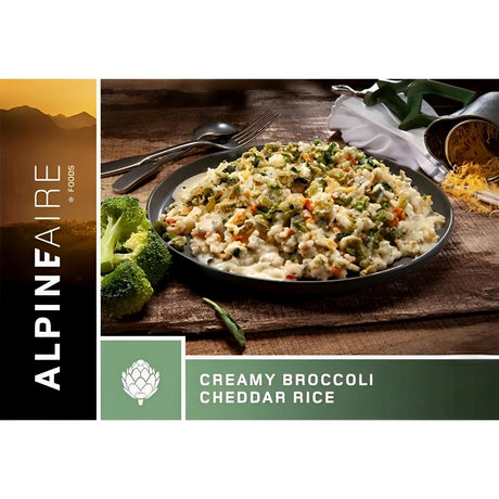 ALPINEAIRE FOODS CREAMY BROCCOLI CHEDDAR RICE - 61125