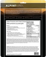 ALPINEAIRE FOOD - PASTA PRIMAVERA WITH GRILLED CHICKEN - 61300
