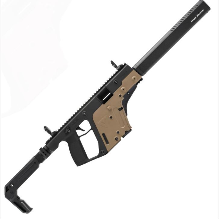 KRISS VECTOR CRB c.22 LR 16" DUO TONE FOLDING STOCK - COMES WITH 2 EXTRA MAGS