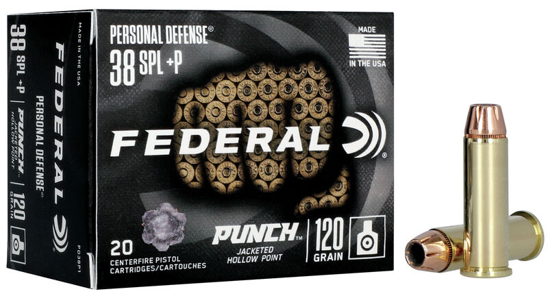 Federal Personal Defense Punch 38 Special +P